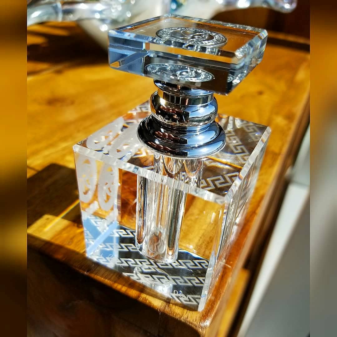 ARGOS Crystal Oil Attar Bottle Chrome 6ML - Image 8